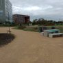 Wassergebundene wanderwege KoMex® gelb am Wageningen 