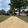 Wegedecke KoMex gelb Wanderweg der Sint-Bernardus-Schule in Zoeterwoude