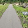 Revêtement digne au cimetière général de Workum