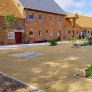 Komex jaune Lingen Ems Biene sentiers de randonnée distillerie Roth revêtement stabilisé